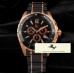 HK1337 GUESS COLLECTİON GCX76004G2S SİYAH GOLD ERKEK SAATİ